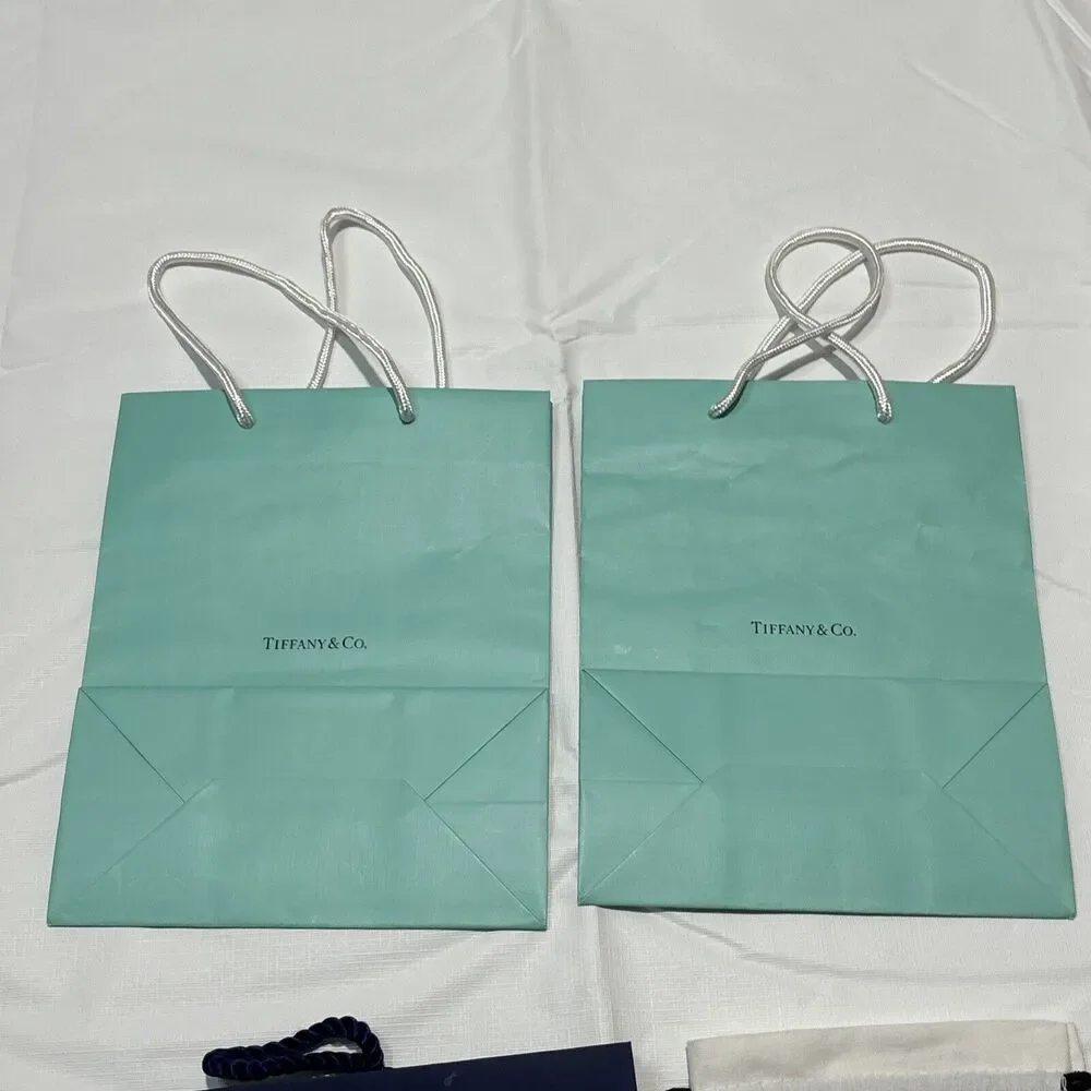 Tiffany & Co. Mejuri Longs Jewelry Stores Shopping Bags Lot